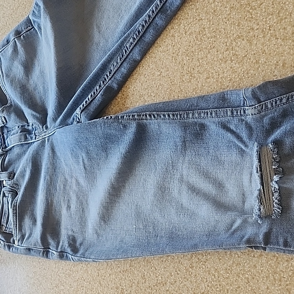 Shyanne Super Flare Distressed Western Jeans Size 28 - Picture 13 of 15